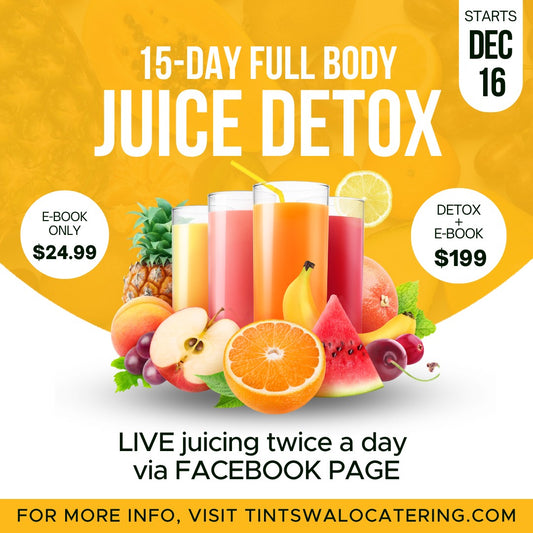 15 Day Guided Detox + E~Book