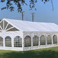 40x20 Outdoors tent with adjustable walls & light